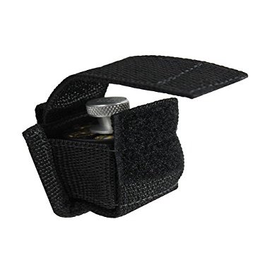 Barsony Revolver Belt Loop Single Speed Loader Pouch for 6-7 Shot .357
