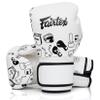 Fairtex BGV14 Muay Thai Boxing Microfibre Gloves for Men, Women, Kids | MMA Gloves, Kickboxing, Gym, Workout | Premium Quality, Light Weight & Shock Absorbent Boxing Gloves- (White Graffiti/12oz) view 1