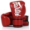 Fairtex BGV14 Muay Thai Boxing Microfibre Gloves for Men, Women, Kids | MMA Gloves, Kickboxing, Gym, Workout | Premium Quality, Light Weight & Shock Absorbent Boxing Gloves- (Red/16oz) view 1