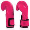 Fairtex BGV14 Muay Thai Boxing Microfibre Gloves for Men, Women, Kids | MMA Gloves, Kickboxing, Gym, Workout | Premium Quality, Light Weight & Shock Absorbent Boxing Gloves- (Pink/8oz) view 4