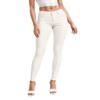 Hybrid & Company Womens Hyper Ultra Stretch Comfy Skinny Leg Work Casual Pants P44876SK Off White S view 1