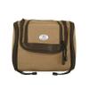 NCAA Alabama Crimson Tide, Zep-Pro Men's Hanging Canvas Concho Toiletry Bag, Khaki, One Size view 1