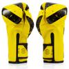 Fairtex BGV14 Muay Thai Boxing Microfibre Gloves for Men, Women, Kids | MMA Gloves, Kickboxing, Gym, Workout | Premium Quality, Light Weight & Shock Absorbent Boxing Gloves- (Yellow Grunge Art/12oz) view 2