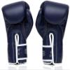 Fairtex BGV14 Muay Thai Boxing Microfibre Gloves for Men, Women, Kids | MMA Gloves, Kickboxing, Gym, Workout | Premium Quality, Light Weight & Shock Absorbent Boxing Gloves- (Blue/12oz) view 2