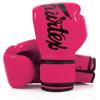Fairtex BGV14 Muay Thai Boxing Microfibre Gloves for Men, Women, Kids | MMA Gloves, Kickboxing, Gym, Workout | Premium Quality, Light Weight & Shock Absorbent Boxing Gloves- (Pink/Black Screen/12oz) view 1