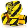 Fairtex BGV14 Muay Thai Boxing Microfibre Gloves for Men, Women, Kids | MMA Gloves, Kickboxing, Gym, Workout | Premium Quality, Light Weight & Shock Absorbent Boxing Gloves- (Yellow Grunge Art/14oz) view 1