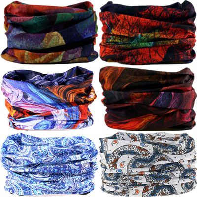 VANCROWN Neck Gaiter Headband Headwear Head Wrap Face Mask Magic Scarf Bandana for Men and Women