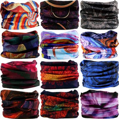VANCROWN Neck Gaiter Headband Headwear Head Wrap Face Mask Magic Scarf Bandana for Men and Women