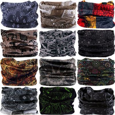 VANCROWN Neck Gaiter Headband Headwear Head Wrap Face Mask Magic Scarf Bandana for Men and Women