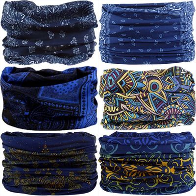 VANCROWN Neck Gaiter Headband Headwear Head Wrap Face Mask Magic Scarf Bandana for Men and Women