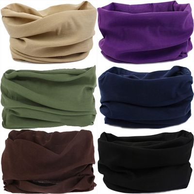 VANCROWN Neck Gaiter Headband Headwear Head Wrap Face Mask Magic Scarf Bandana for Men and Women