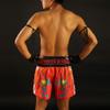 Blue Dragon Muay Thai Shorts in White by TUFF Sport view 3