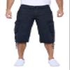 X RAY Men's Belted Long Cargo Shorts for Men, Below Knee Length Mens Cargo Shorts, 3/4 Pants (Big and Tall Shorts for Men) Navy 40 view 1