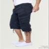 X RAY Men's Belted Long Cargo Shorts for Men, Below Knee Length Mens Cargo Shorts, 3/4 Pants (Big and Tall Shorts for Men) Navy 40 view 3