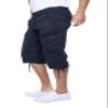X RAY Men's Belted Long Cargo Shorts for Men, Below Knee Length Mens Cargo Shorts, 3/4 Pants (Big and Tall Shorts for Men) Navy 40 view 4