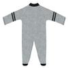 Creative Knitwear College Baby Infant Sports Shoe Footed Romper Long Sleeve- Purdue Boilermakers Logo, Oxford/Black, Size 6-9 Months view 2