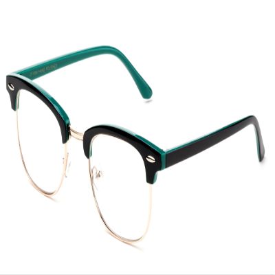 "Babo" Slim Oval Style Celebrity Fashionista Pattern Temple Reading Glasses Vintage