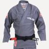 Kids Valor Victory 2.0 Premium BJJ GI - Gray | FREE White Belt (M3) view 1