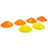 WYZworks 12 Player 3 Flag Football Kit Set - 12 Belts with 36 Flags [ 18 BLACK & 18 YELLOW FLAGS ] BONUS 6 Cones + Travel Bag view 2
