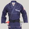Kids Valor Victory 2.0 Premium BJJ GI - Navy | FREE White Belt (M3) view 1