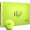 Vice Golf Pro Soft Golf Balls, Lime (One Dozen) view 1