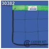 BuyBocceBalls Listing - Carron Recreational Volleyball Net with Green Headband - 32' X 3', 21 Nylon, 3/16" Poly Rope top, Tie Cords Bottom view 1
