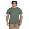 Hanes by ComfortBlend EcoSmart Crewneck Men's T-Shirt, Heather Green, L view 1