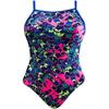 The Finals Women's Funnies Woodstock Non foil Flutter Back Swimsuit, Pink/Purple, Size 24 view 1
