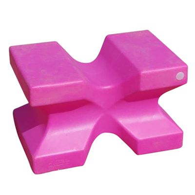 Classic Showjumps Pro-Jump X-Block (One Size) (Pink)