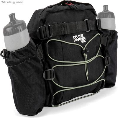 Chase Harper 9344 Sport Tour H2O Fanny Pack - Water-Resistant, Tear-Resistant, Industrial Grade Nylon