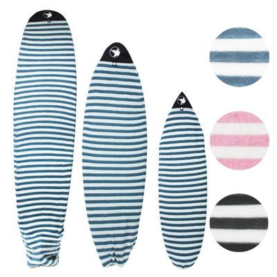 PAMGEA Surf Squared 9'6" Longboard Surfboard Sock Cover Lightweight Stretch SUP & Paddleboard Bag, Protective Sleeve for Shortboard, Longboard, Hybrid, Wakesurf Surfing Accessory, Aqua
