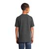 Port & Company - Youth Core Cotton Tee M Dark Heather Grey view 2