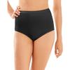 Bali Full-Cut-Fit Stretch Cotton Brief, Black, 7 view 1