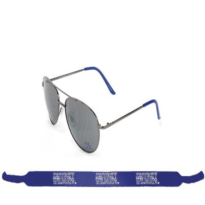 AES Optics NCAA Sunglass Set Medallion with Neoprene Retainer (2 Piece)