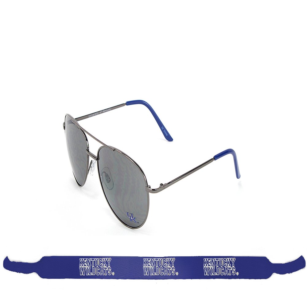 AES Optics NCAA Sunglass Set Medallion with Neoprene Retainer (2 Piece)