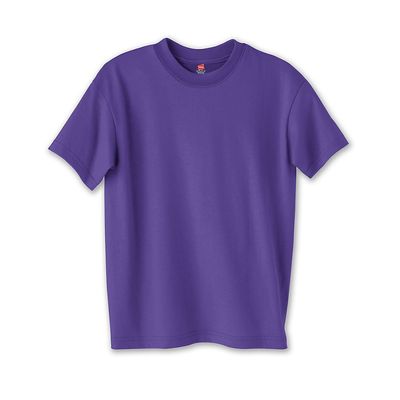 Hanes Boys' ComfortBlend EcoSmart Crewneck_Purple_XL