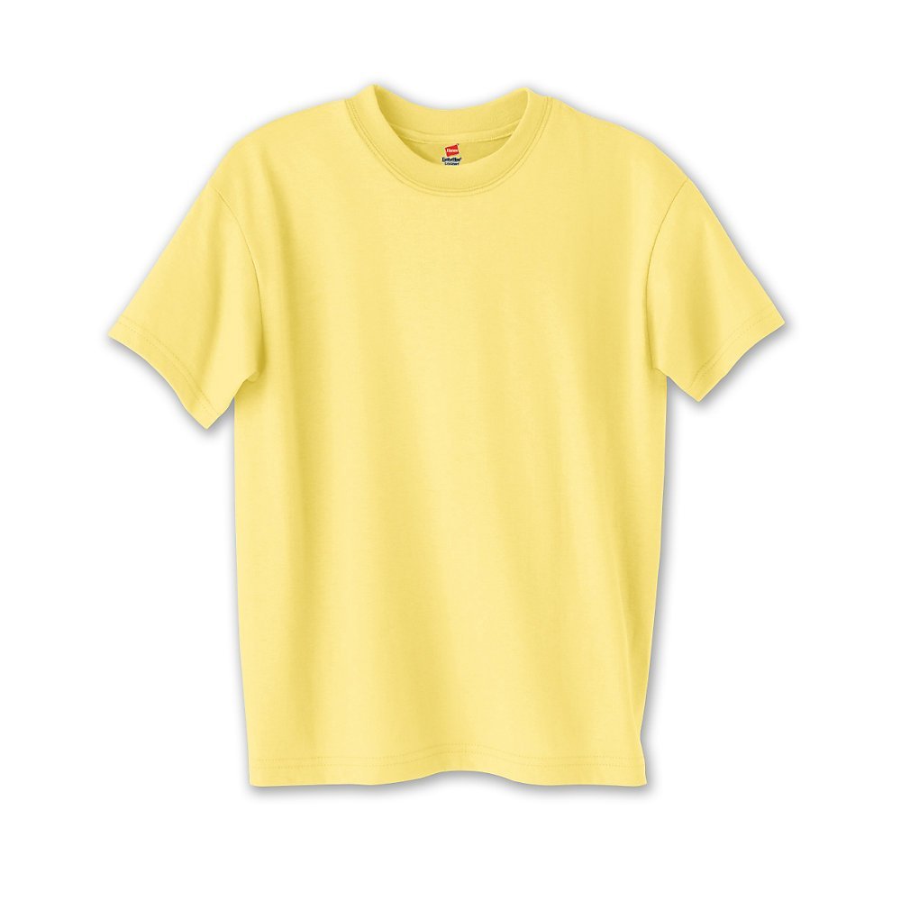 Hanes Boys' ComfortBlend EcoSmart Crewneck_Yellow_L