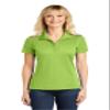 SPORT-TEK Women's Micropique Sport-Wick Polo, Lime Shock, 4XL view 1