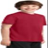 Port & Company Youth Performance Tee | UPF 50 Athletic Workout Clothing for Spring & Summer | PC380Y, Red, Small view 2