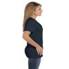 Hanes Women's Nano-T V-Neck T-Shirt_Vintage Black_XS view 4