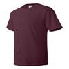 Hanes Men's TAGLESS ComfortSoft Crewneck T 4P_Maroon_M view 3