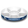 Fremont Die NFL Indianapolis Colts Party Platter, 14.5" Diameter, 14.5" Diameter, White/Team Colors view 1