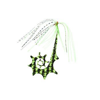 Hayabusa SE135#19 Musou Sea Bream Free Slide, Dragon Curly, Rubber Set, Impact Glow