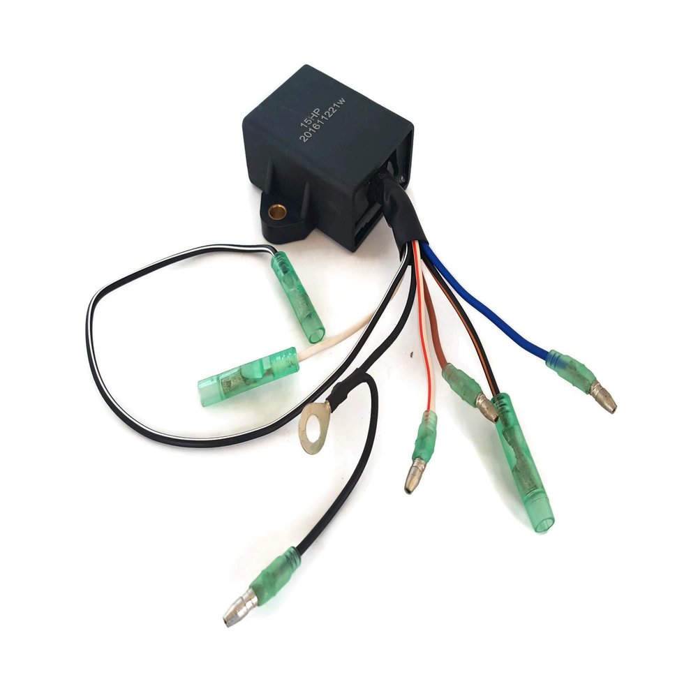 Boat Outboard Motor CD.I CDI C.D.I COIL Unit Assy 63V-85540-01 02 00 T15-04000900 For Yamaha Parsun Outboard 15HP 9.9HP 13.5HP 2-stroke Electrical Parts Engine