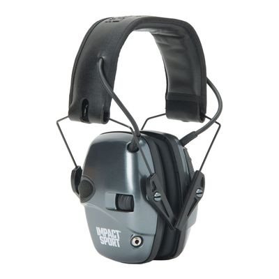 Howard Leight R02532 Impact Sport 22dB Gray Black Headband Small Ear Protection