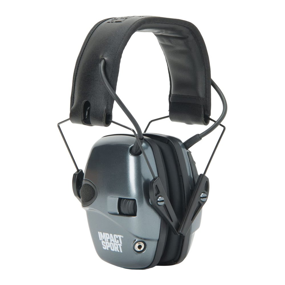 Howard Leight R02532 Impact Sport 22dB Gray Black Headband Small Ear Protection