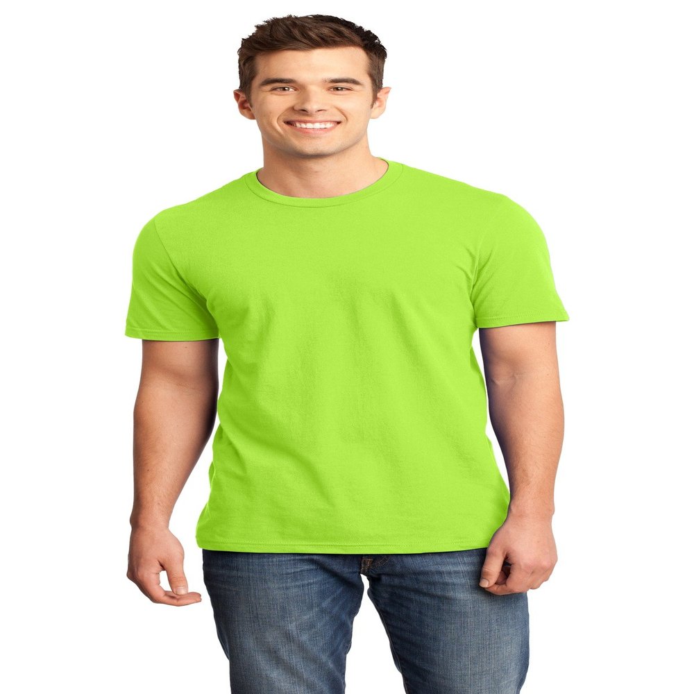 District District - Young Mens Very Important TeeA. DT6000 XL Lime Shock