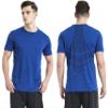 Akilex Mens Running Dry Fit T-Shirt Athletic Outdoor Short Sleeve Comfortable Sports Top view 3