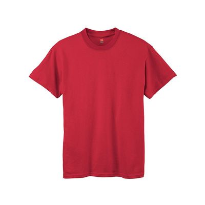 Hanes Boys' TAGLESS ComfortSoft Crewneck T-Shirt_Deep Red_XS