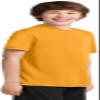 Port & Company Youth Performance Tee | UPF 50 Athletic Workout Clothing for Spring & Summer | PC380Y, Gold, Medium view 2
